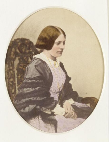 Unknown, Studio Portrait of a Woman in a Chair