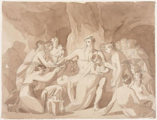 Unknown, Drawing by a member of the Sketching Society