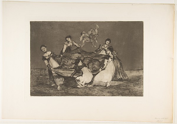 Goya (Francisco de Goya y Lucientes), Feminine Folly, from "The Disparates" (Follies / Irrationalities)