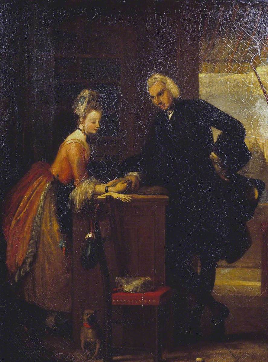 Gilbert Stuart Newton, Yorick and the Grisette
