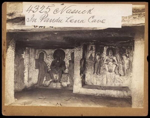 Francis Frith, Nassick.  In Pandu Lena Cave