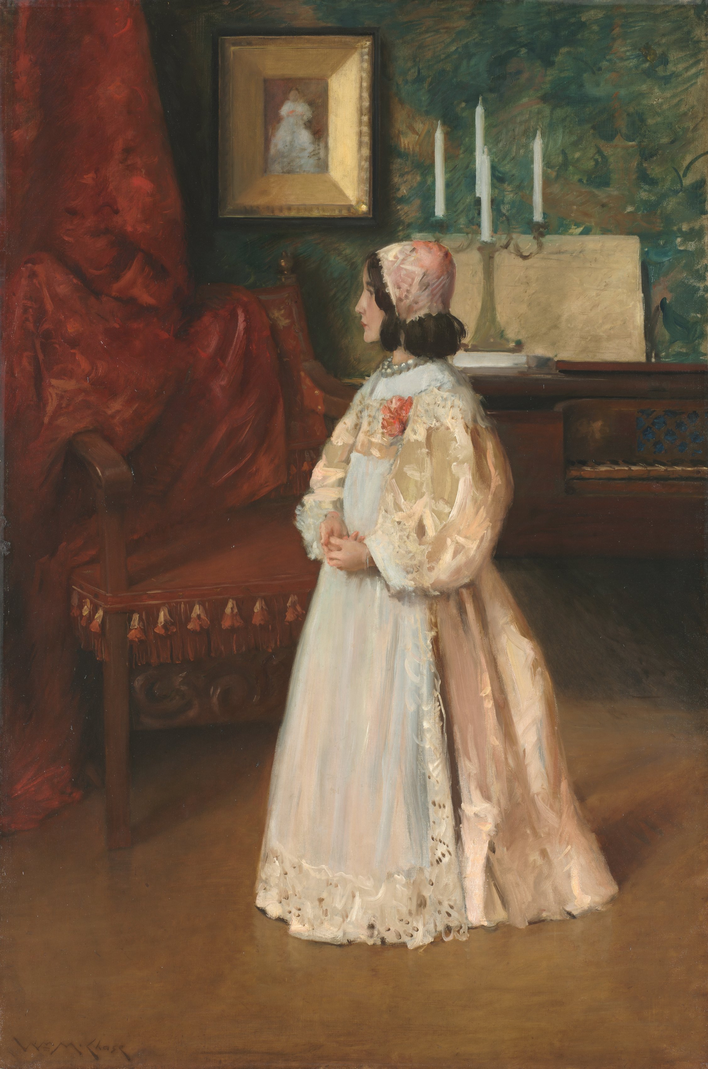 William Merritt Chase, Portrait of My Daughter Alice