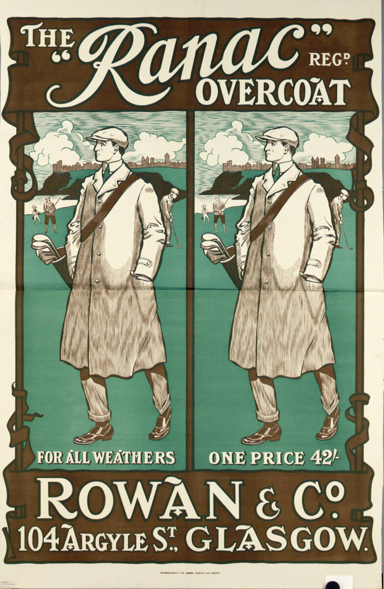 Anonym, THE "RANAC" REGD. OVERCOAT; GLASGOW