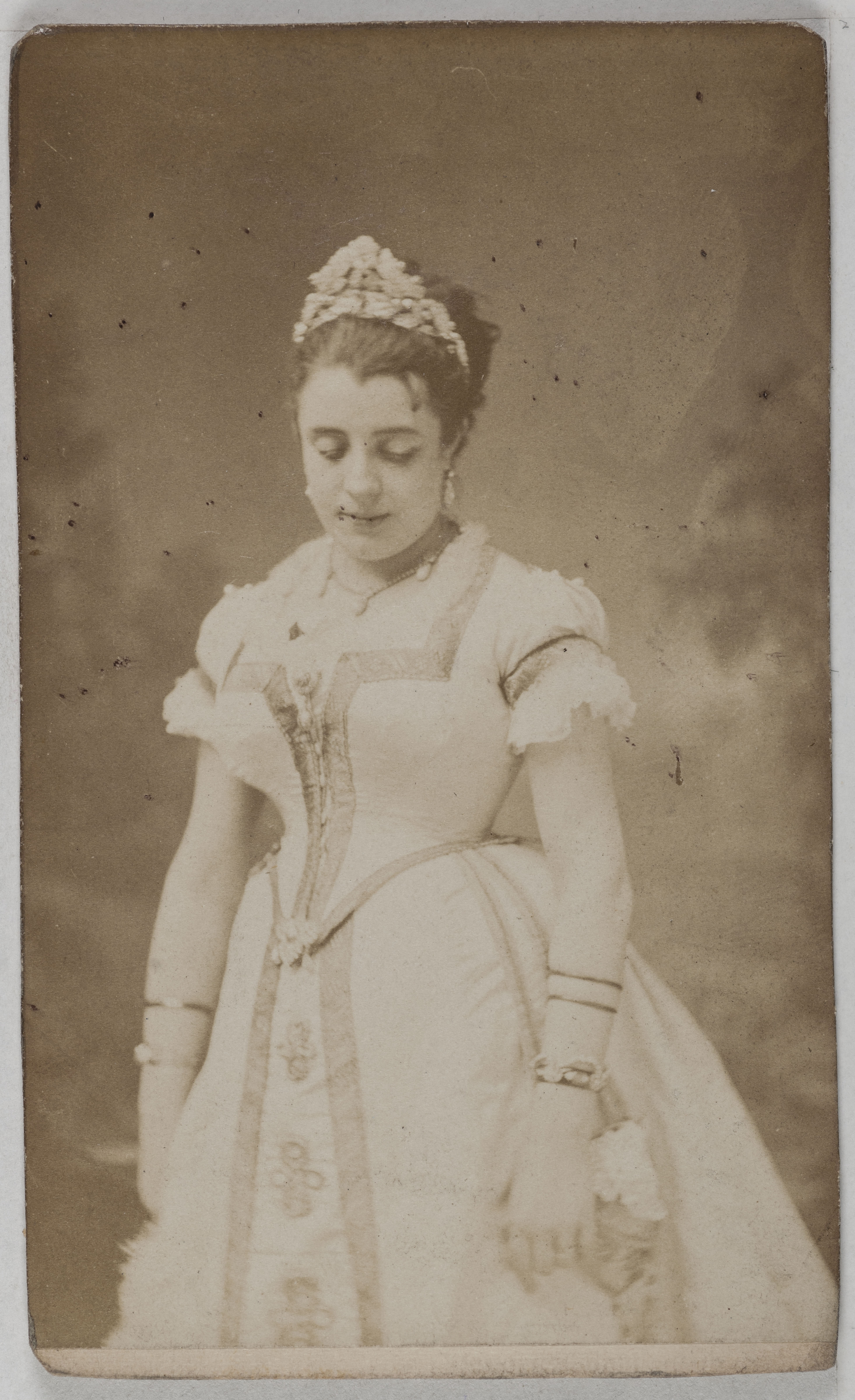 Anonyme, Portrait d'Anna Judic (Anna Marie Louise Damiens, épouse Israël, dite), (1850-1911), (cantatrice, actrice)