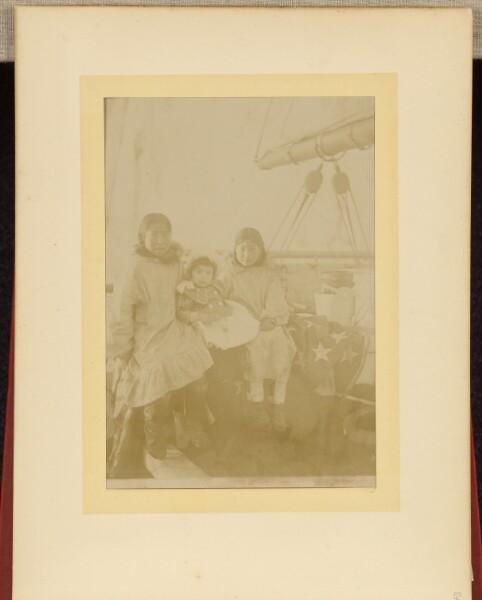 Unknown, [Group portrait on a ship deck]