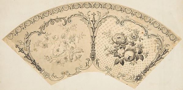 Anonymous, French, 19th century, Lace Design