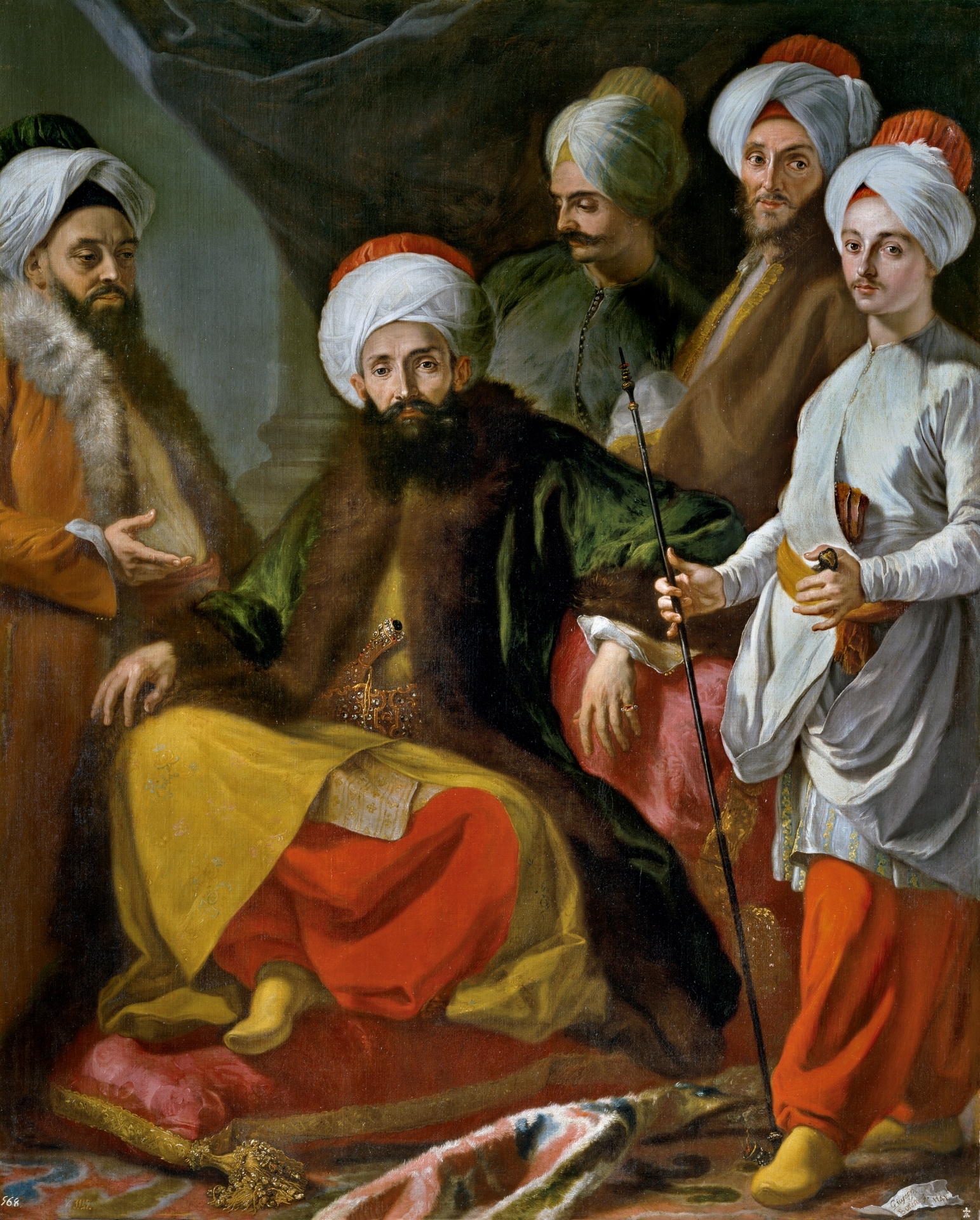 Giuseppe Bonito, The Turkish Embassy in Naples
