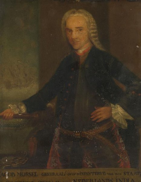 anonymous, Portrait of Jacob Mossel, Governor-General of the Dutch East India Company