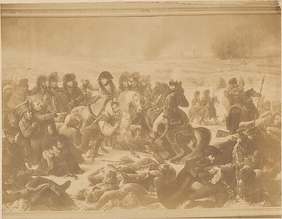 Unknown, [Reproduction of Napoleon on the Battlefield of Eylau by Antoine-Jean Gros]