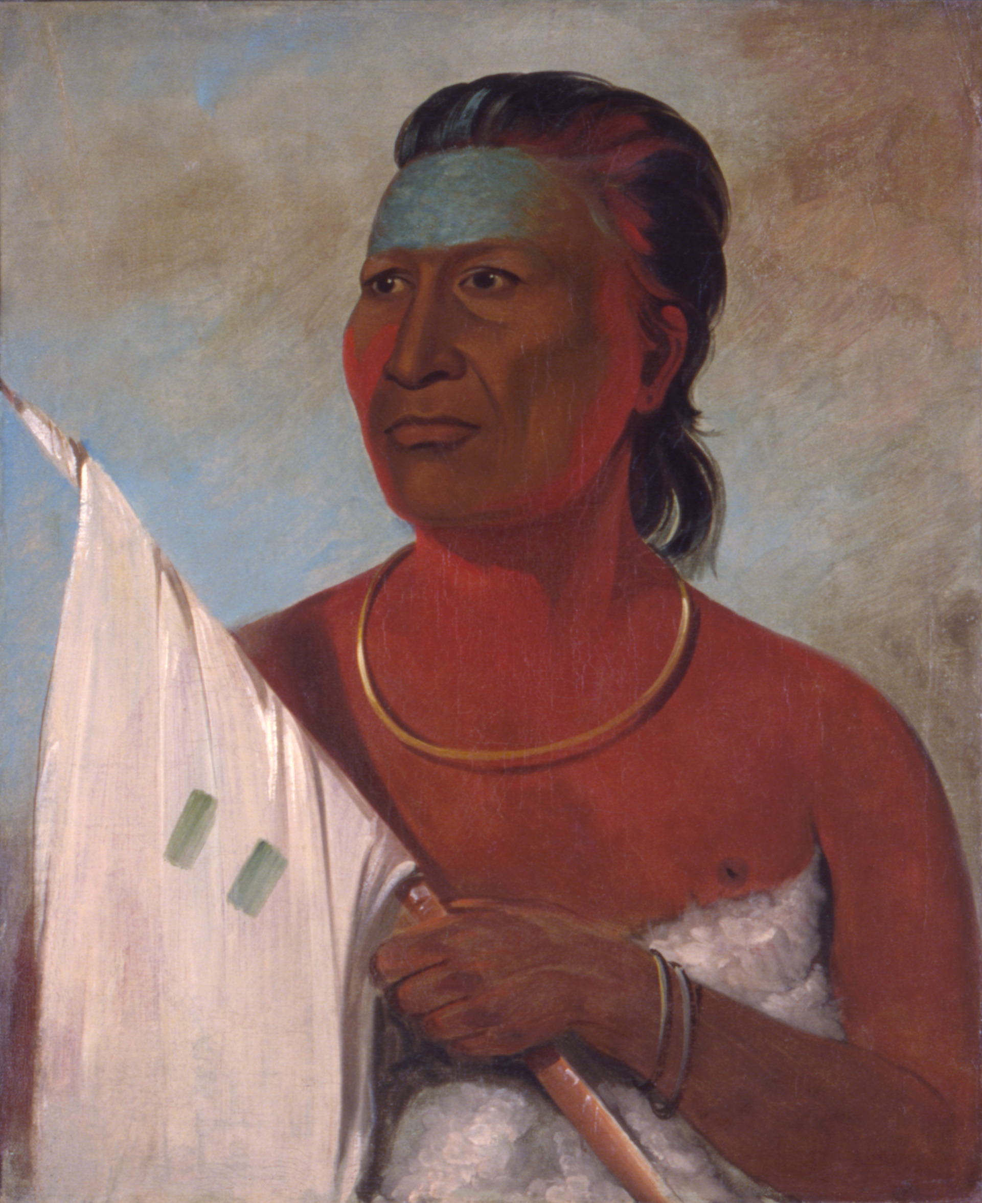 George Catlin, Náh-pope, Soup, adviser to Black Hawk