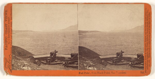 Carleton Watkins, Fort Point, from Black Point, San Francisco