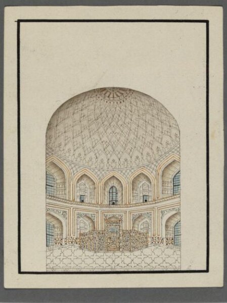 Unknown, Fifteen drawings of Mughal buildings at Agra, Delhi and Lucknow.