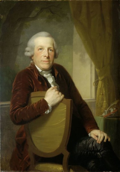 Johann Friedrich August Tischbein, Portrait of Johannes Lublink II, Philosopher, Writer and Statesman