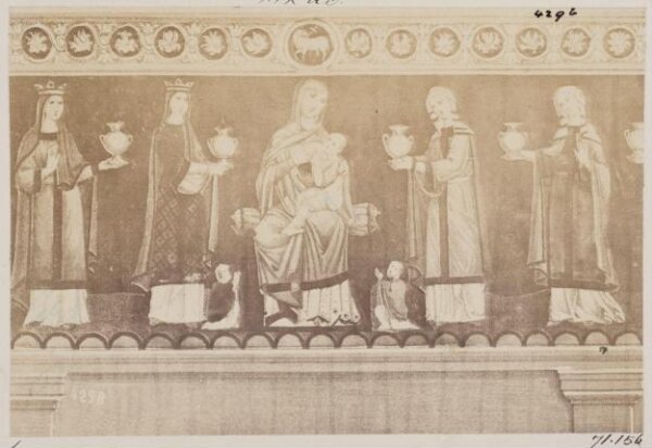 Parker, John Henry, Mosaic Picture over the Porch of S. Maria Maggiore, c. A.D. 1139, from an engraving