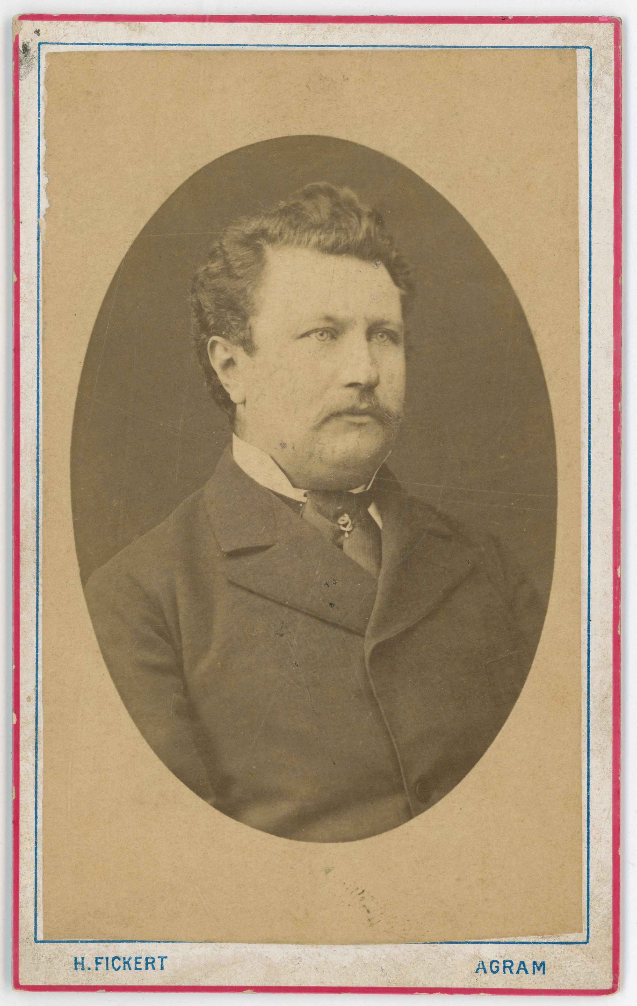 Herman Fickert, Poprsje muškarca