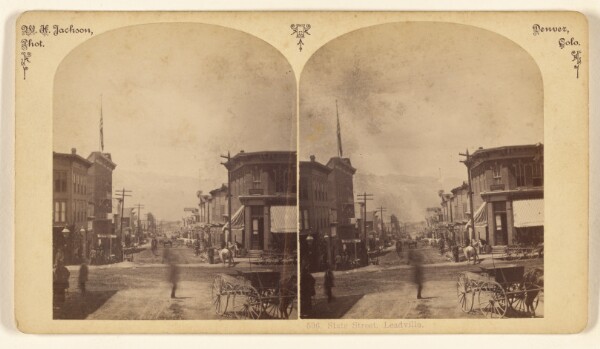 William Henry Jackson, State Street, Leadville.