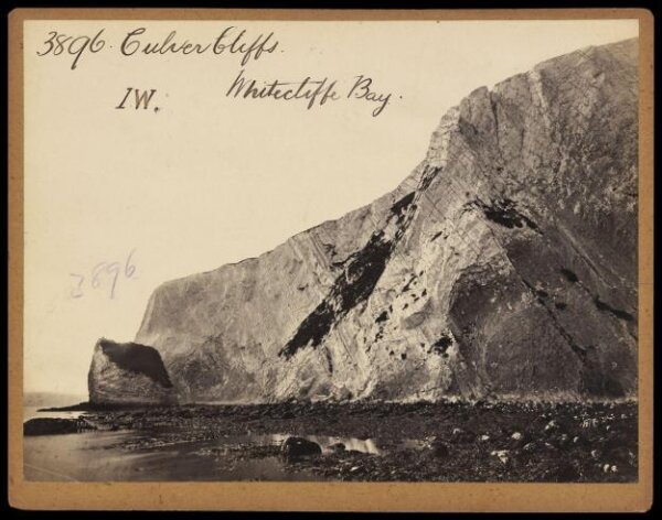 Francis Frith, Culver Cliffs.  Whitecliff Bay.  IW