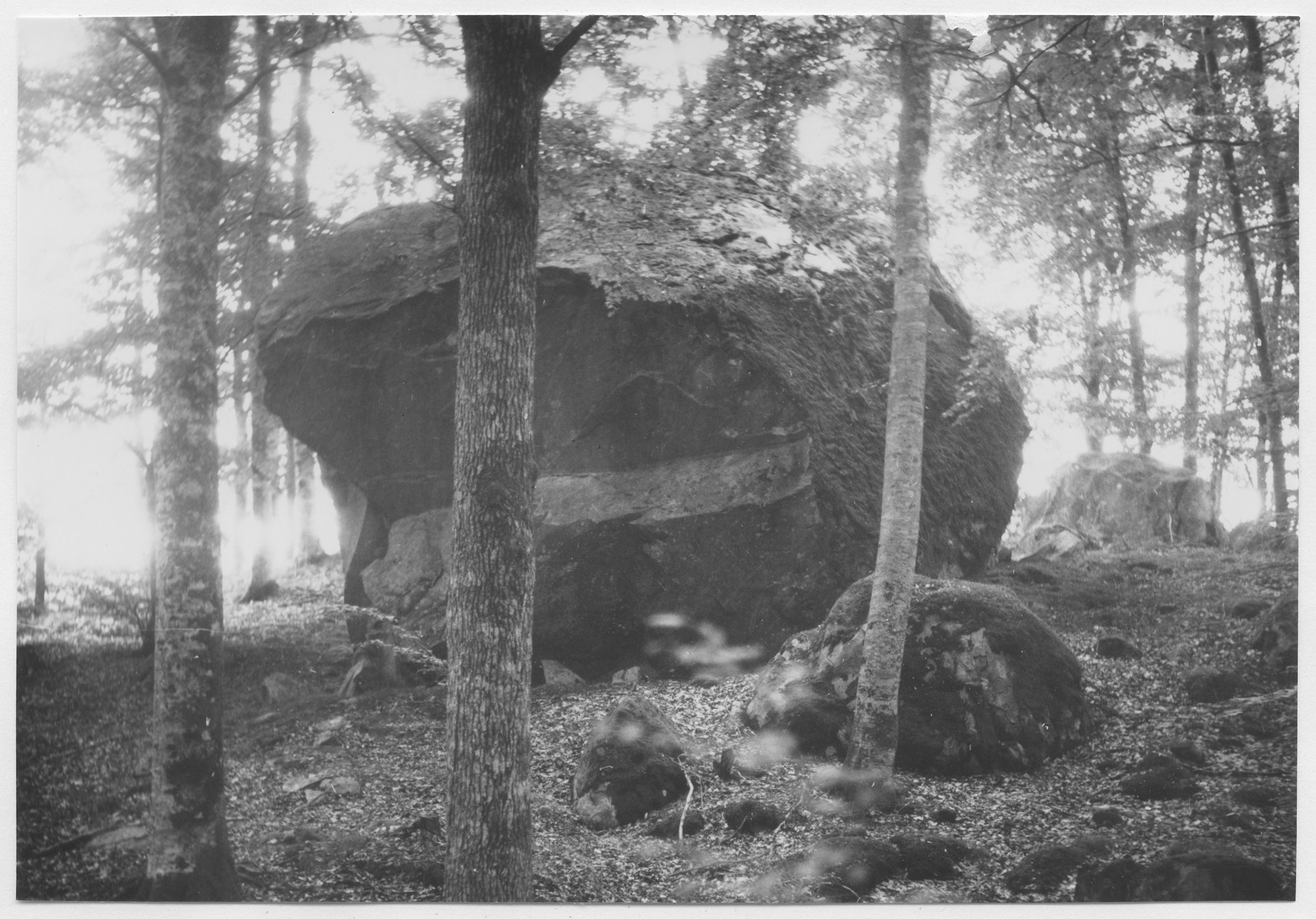 Mårten Sjöbeck, Flyttblock på Ryssberget norr om Håkanryd