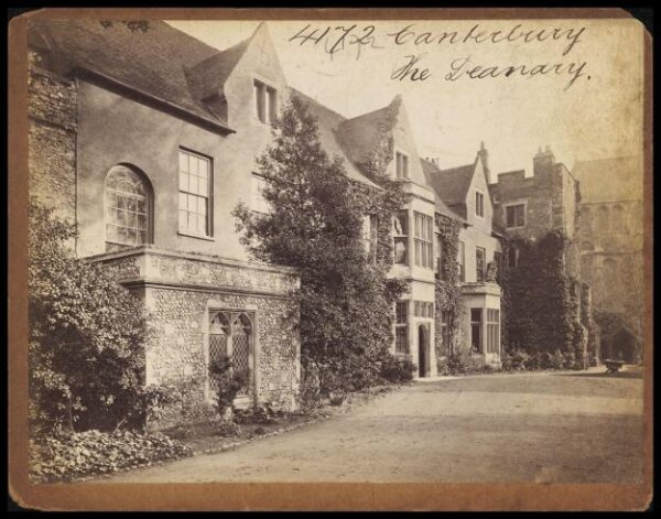 Francis Frith, Canterbury.  The Deanery