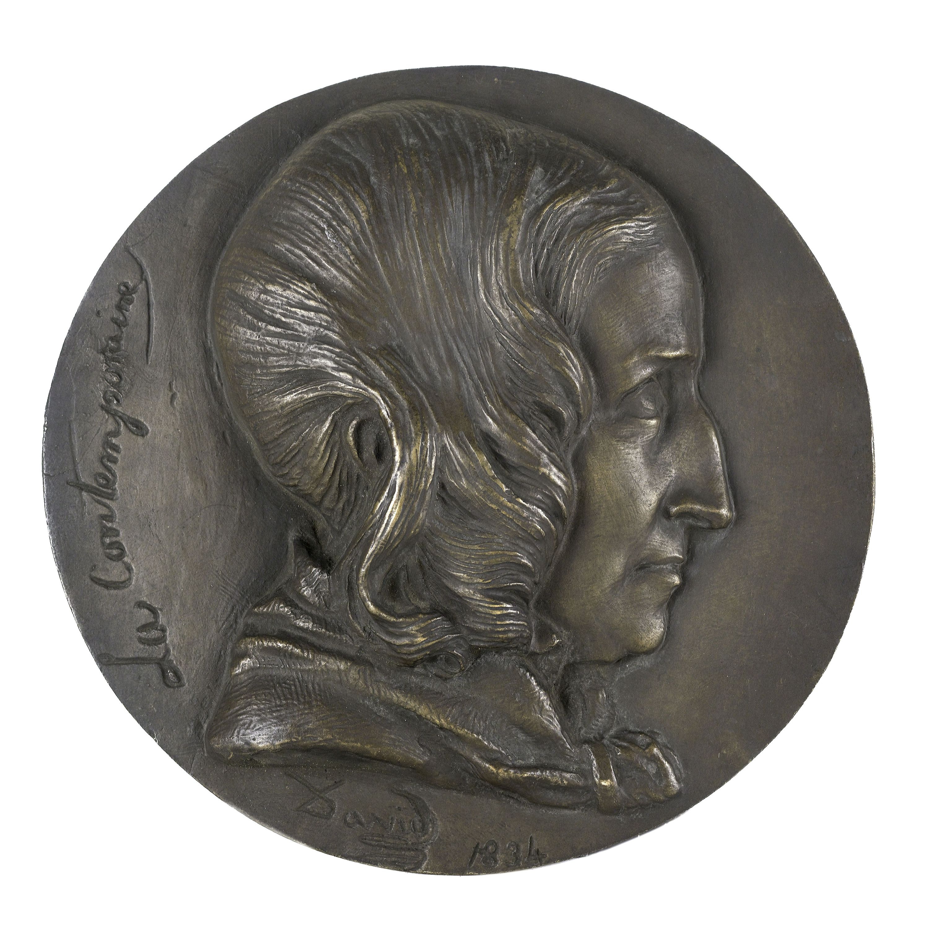 David d'Angers, Portrait d'Ida Saint-Elme (1766-1845), femme de lettres néerlandaise