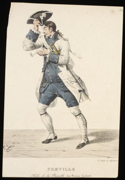 unknown, H Beard Print Collection