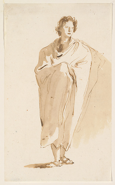 Giovanni Battista Tiepolo, Standing Figure of a Youth