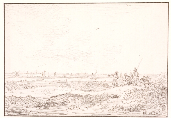 Jan Josefsz van Goyen, Fladt flodlandskab