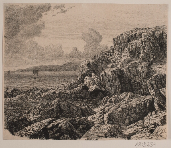 Vilhelm Kyhn, Kystparti fra Bornholm