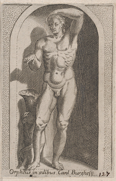 Anonymous, Orpheus (Orpheus in aedibus Card. Burghesij), from "Speculum Romanae Magnificentiae"