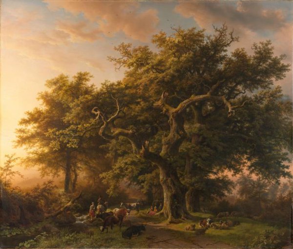 Barend Cornelis Koekkoek, Bosgezicht