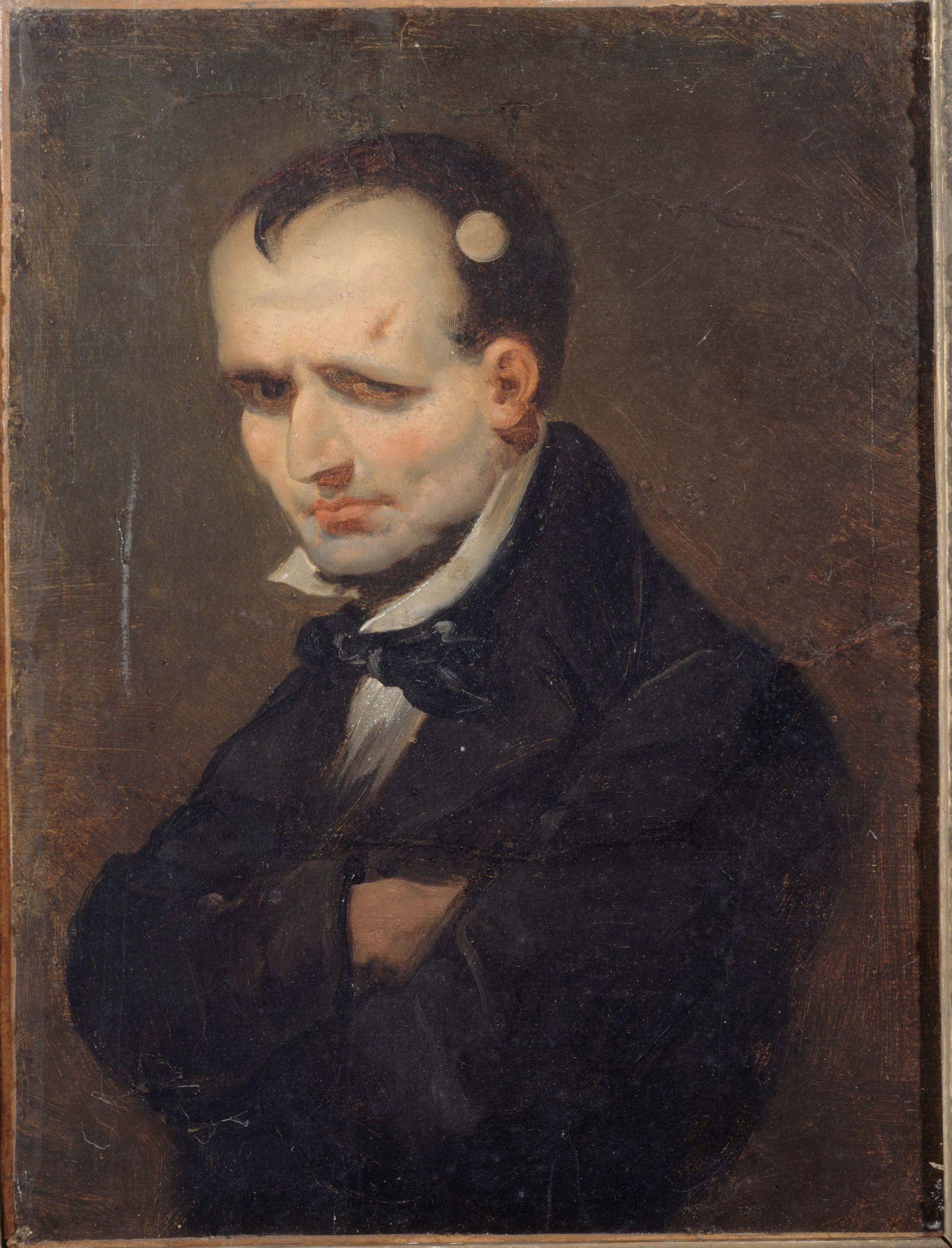Anonyme, Portrait de Giuseppe Fieschi (1790-1836), conspirateur, auteur de l'attentat à la "machine infernale" du 28 juin 1835, contre Louis-Philippe Ier.