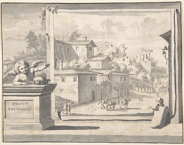 Jan Goeree, View of the Ruins of the Palatine Hill