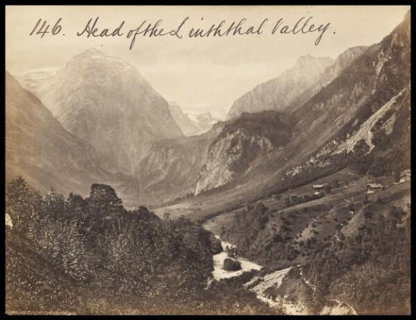 Francis Frith, Head of the Linththal Valley