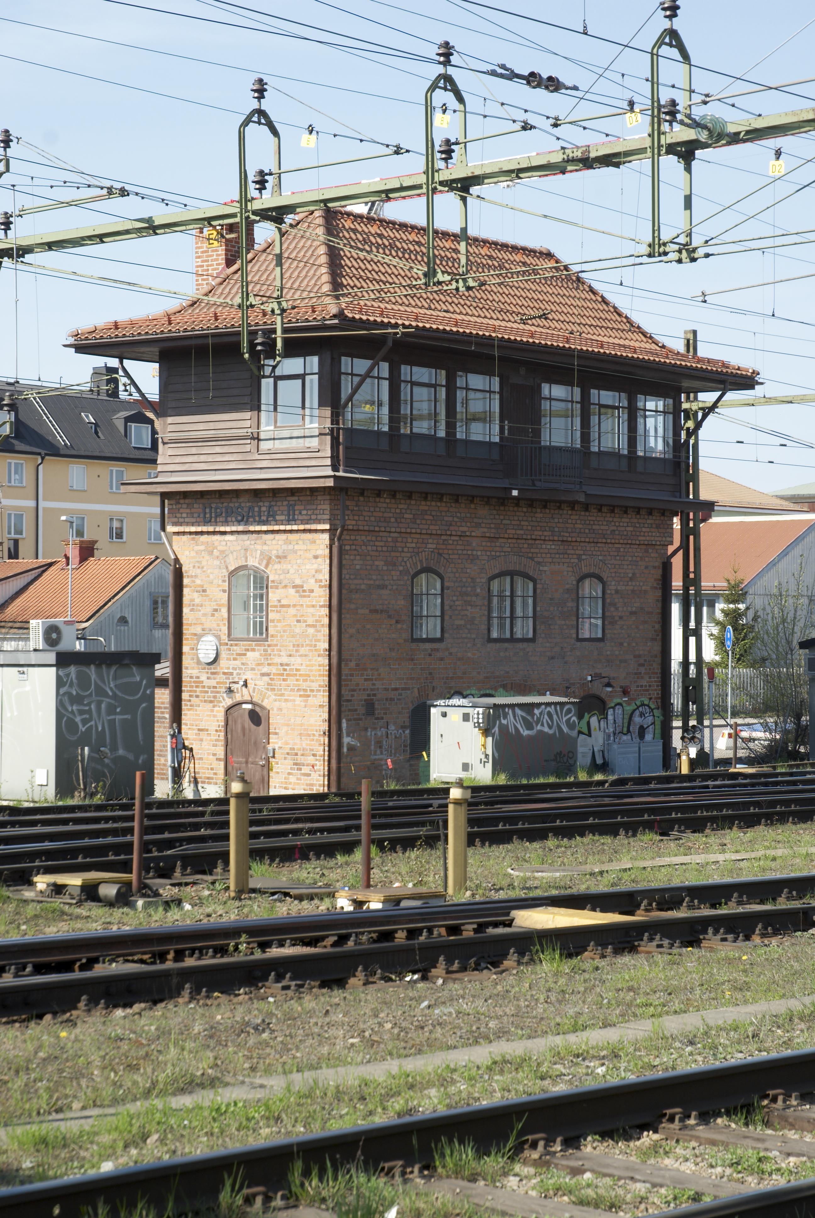 Bengt A Lundberg, Uppsala Centralstation och ställverket