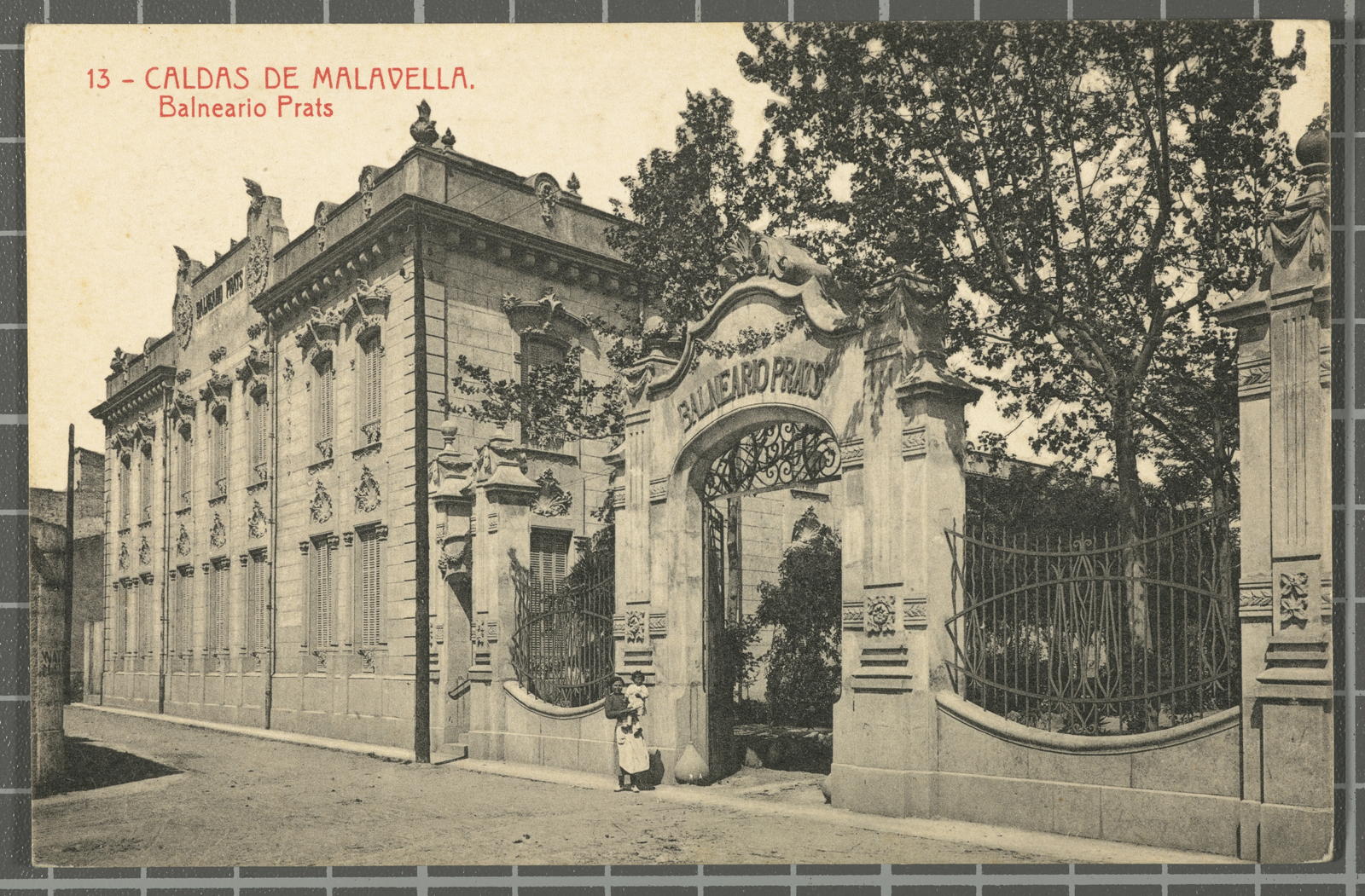 Desconegut, 13 - Caldas de Malavella. Balneario Prats