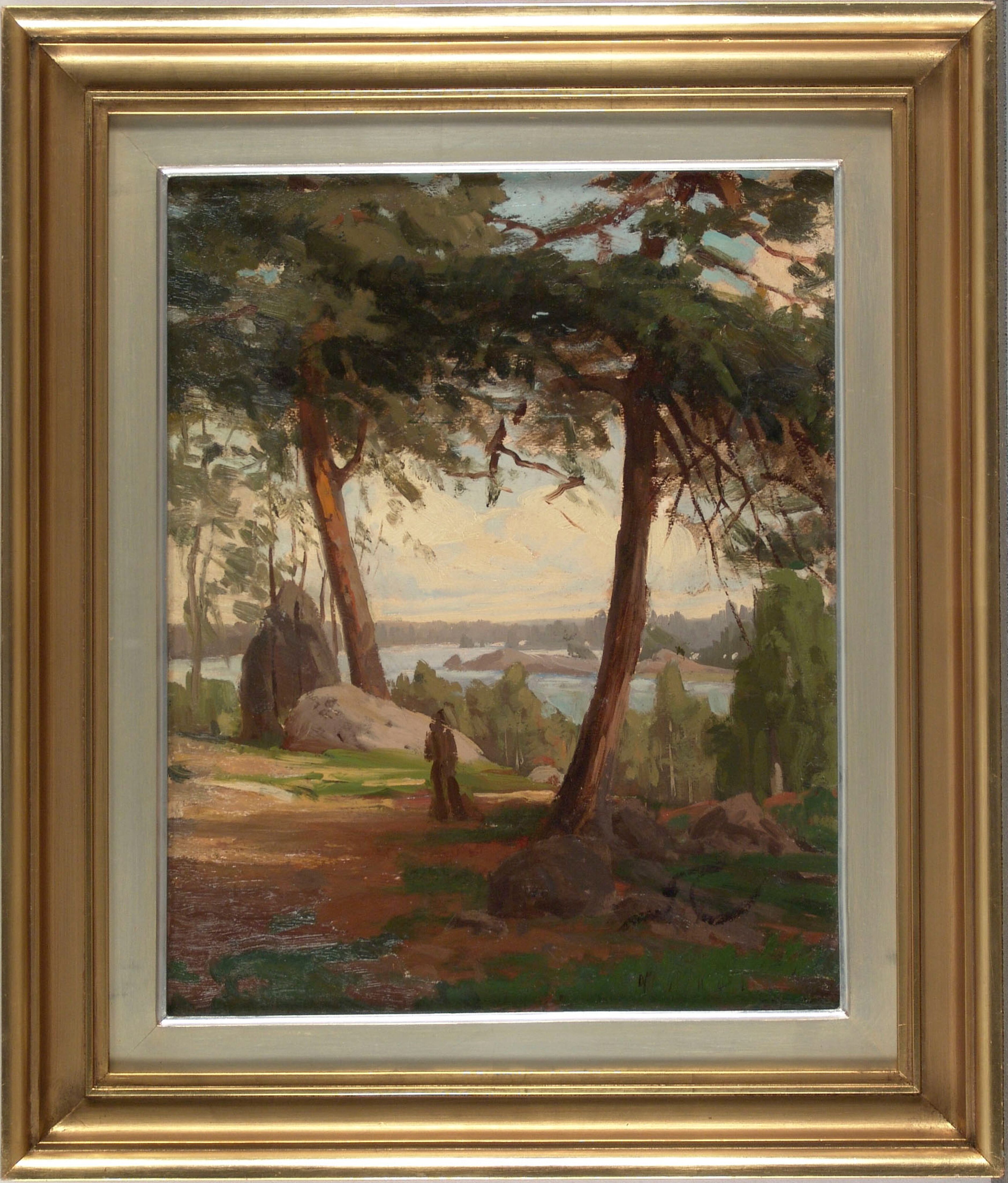 Fanny Churberg, Finnish Landscape, Sketch