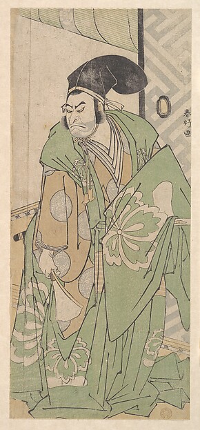 Katsukawa Shunkō, The First Nakamura Nakazo in the Role of Ko no Moronao