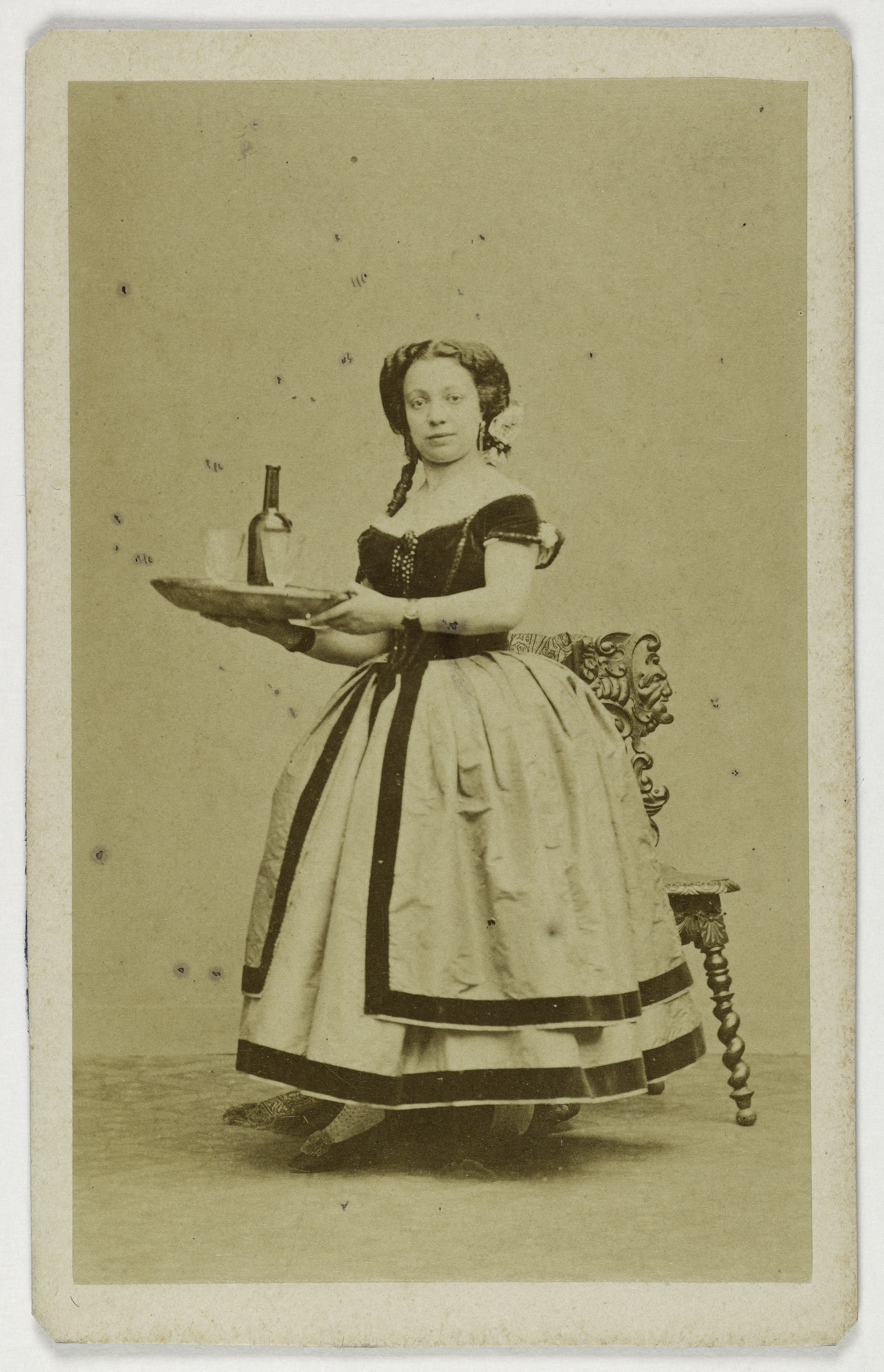 Anonyme, Portrait de Girard Juliette-Joséphine, (actrice)