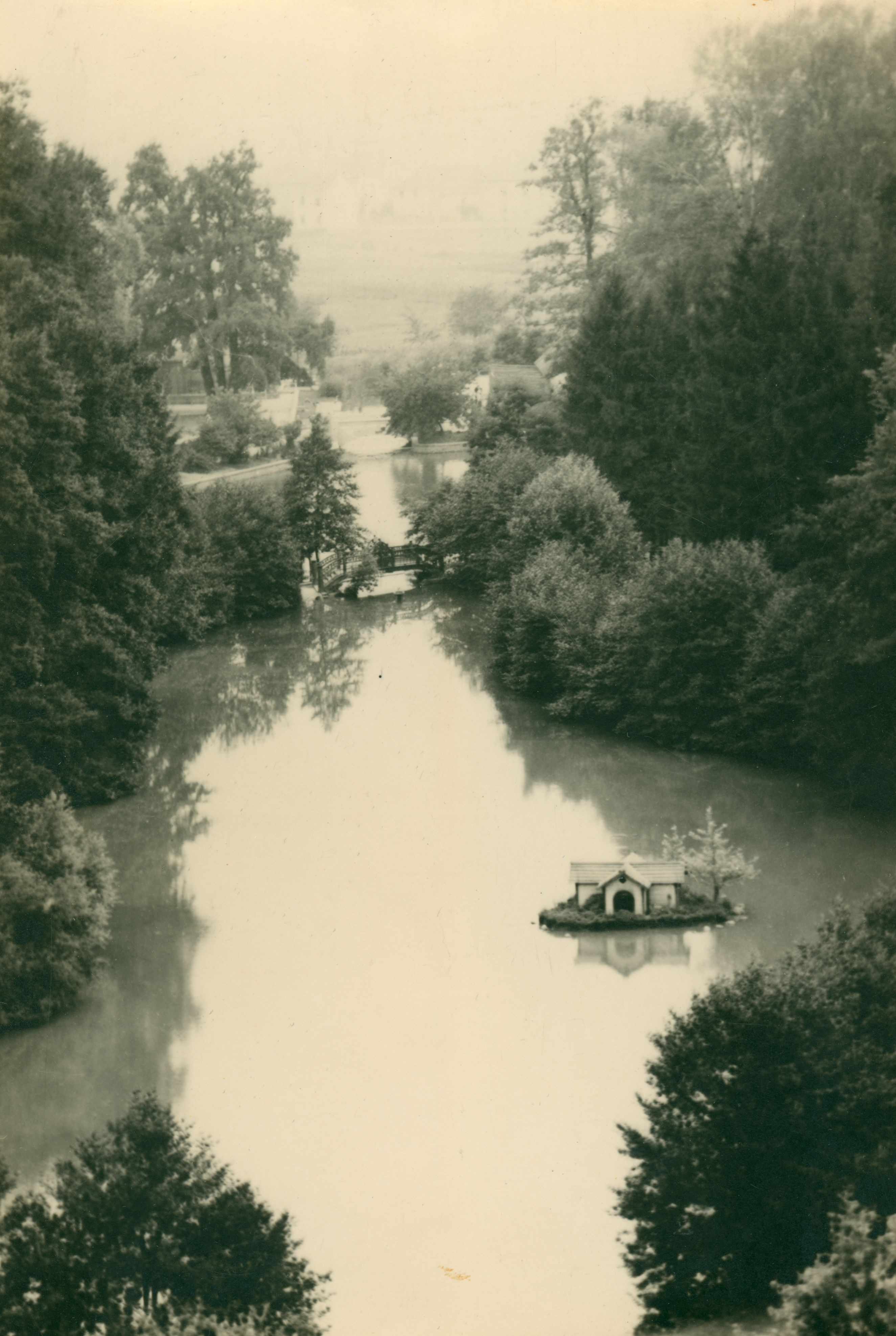 Vladimir Horvat, Zagreb - Maksimir, jezero
