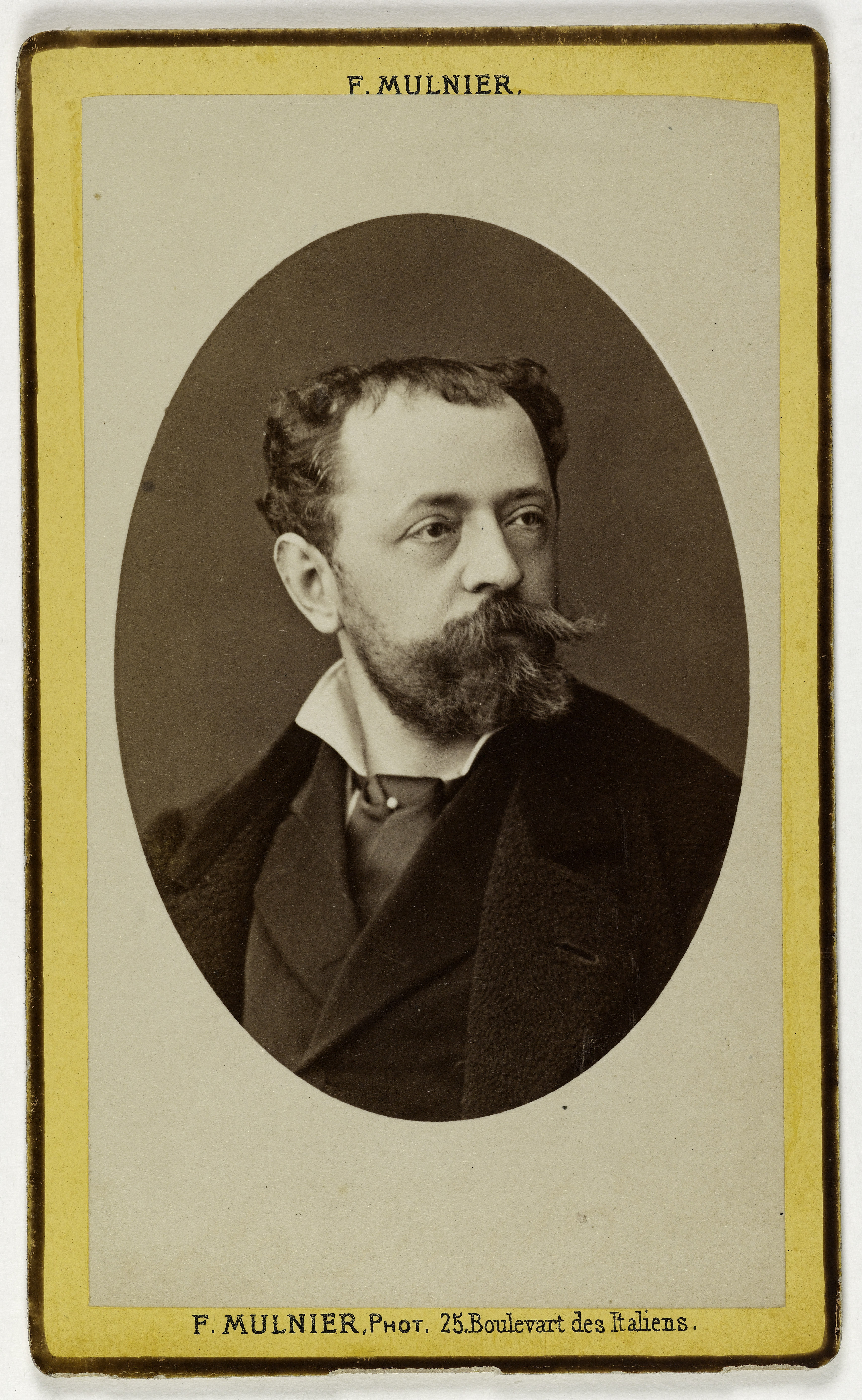 Ferdinand Mulnier, Portrait de Stephen Jacob, peintre (débuta au Salon de 1868)