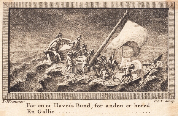 J.F. Clemens, Peder Paars jagt i havsnød