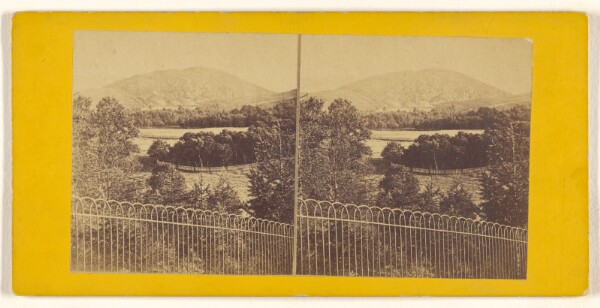 George Washington Wilson, The Albert Cairn, Balmoral, (distant view.)