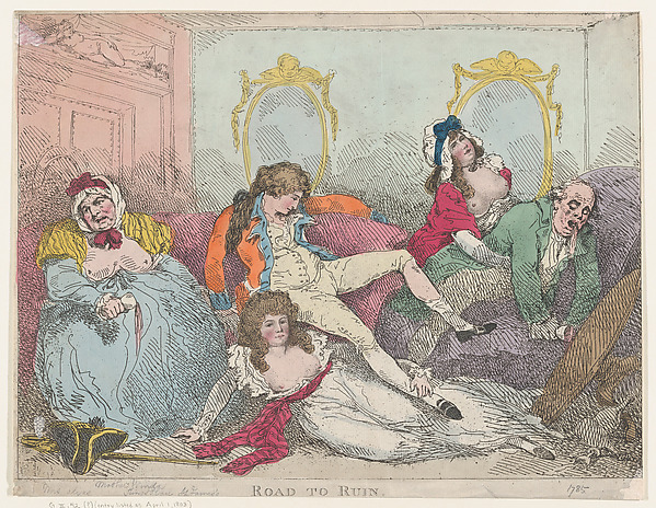 Thomas Rowlandson, Road to Ruin