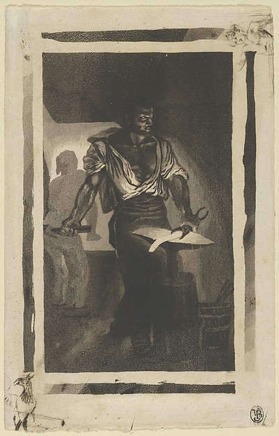 Eugène Delacroix, A Blacksmith