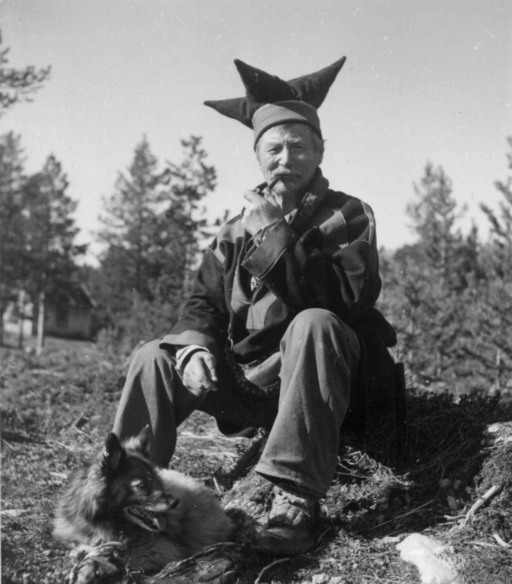 Virginia Raymond Davidson, Portrett av Aslak Mathisen Eira, aug.1961.