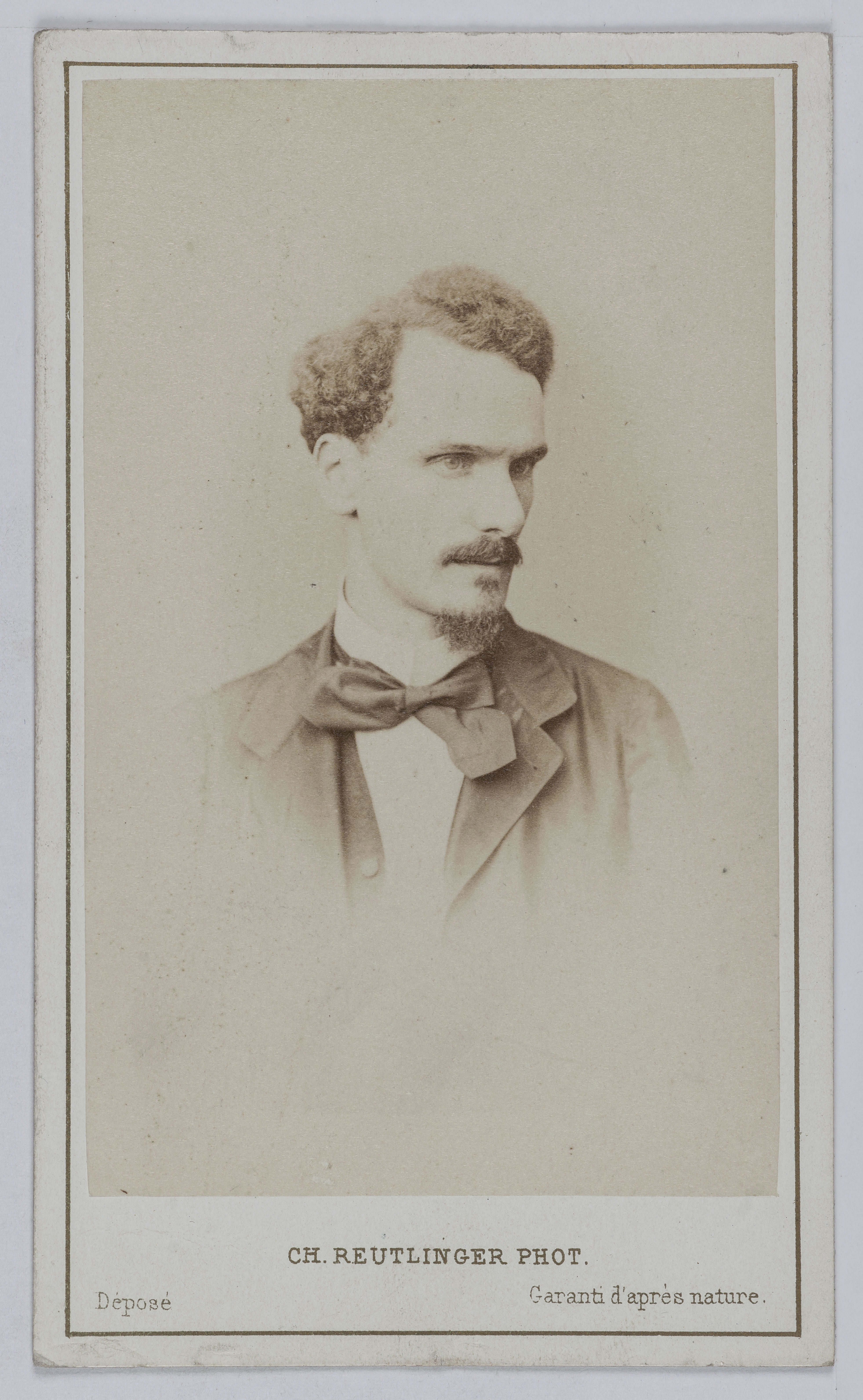 Charles Reutlinger, Portrait du Marquis de Rochefort-Lucay (1831-1913), dit Henry Rochefort, écrivain, journaliste, homme politique et inspecteur des Beaux-arts.