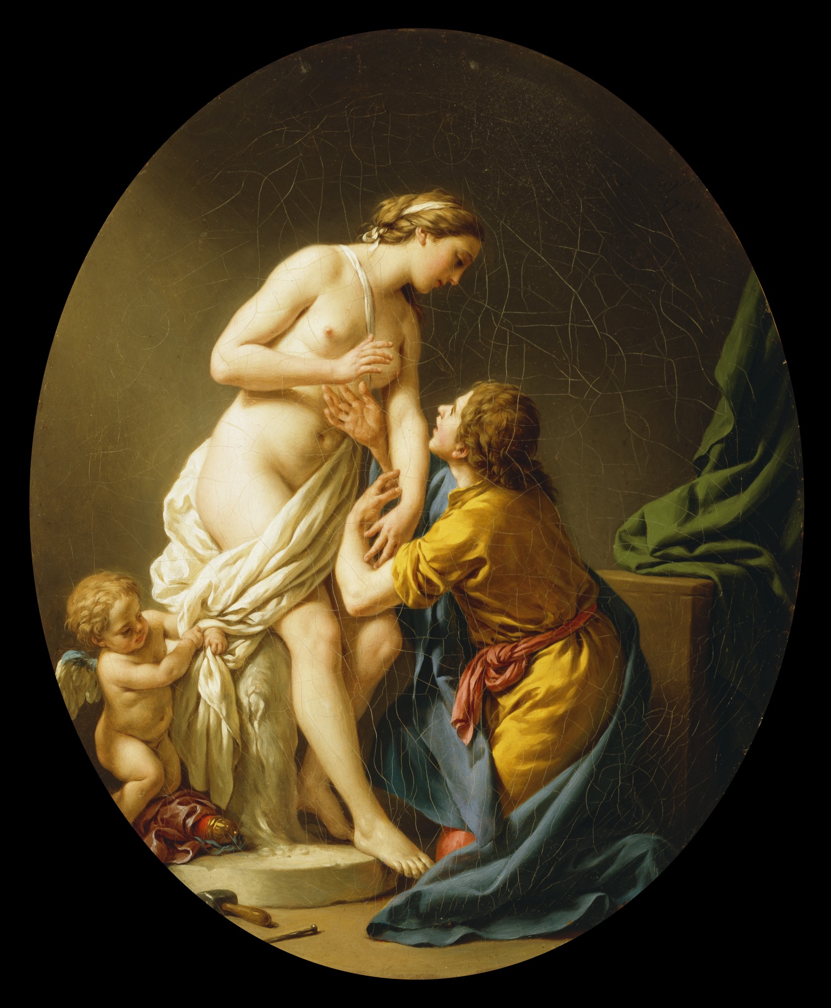 Louis-Jean-François Lagrenée, Pygmalion and Galatea