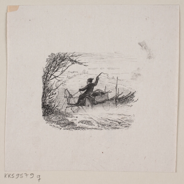 H.P. Hansen, Illustration til "En Sommernat paa Krogskoven"