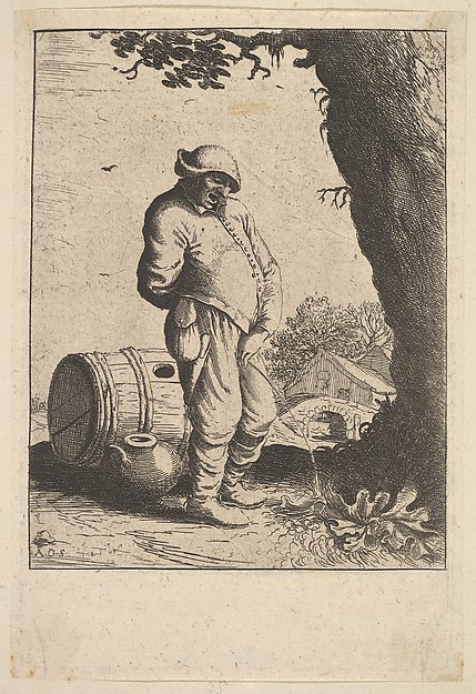 Adriaen van Ostade, The Pissing Man