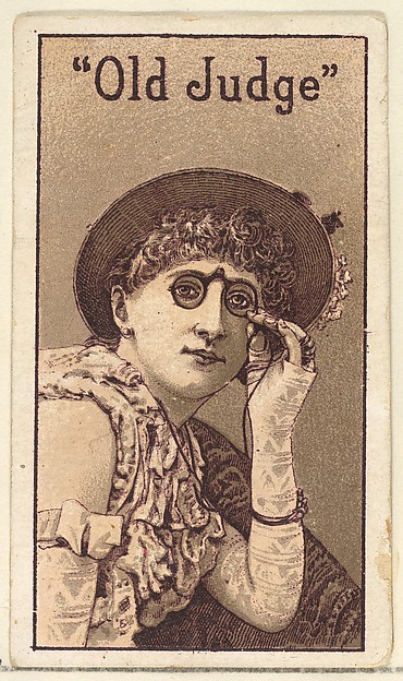 Goodwin & Company, Actress from the Old Judge series (N167) for Old Judge Cigarettes